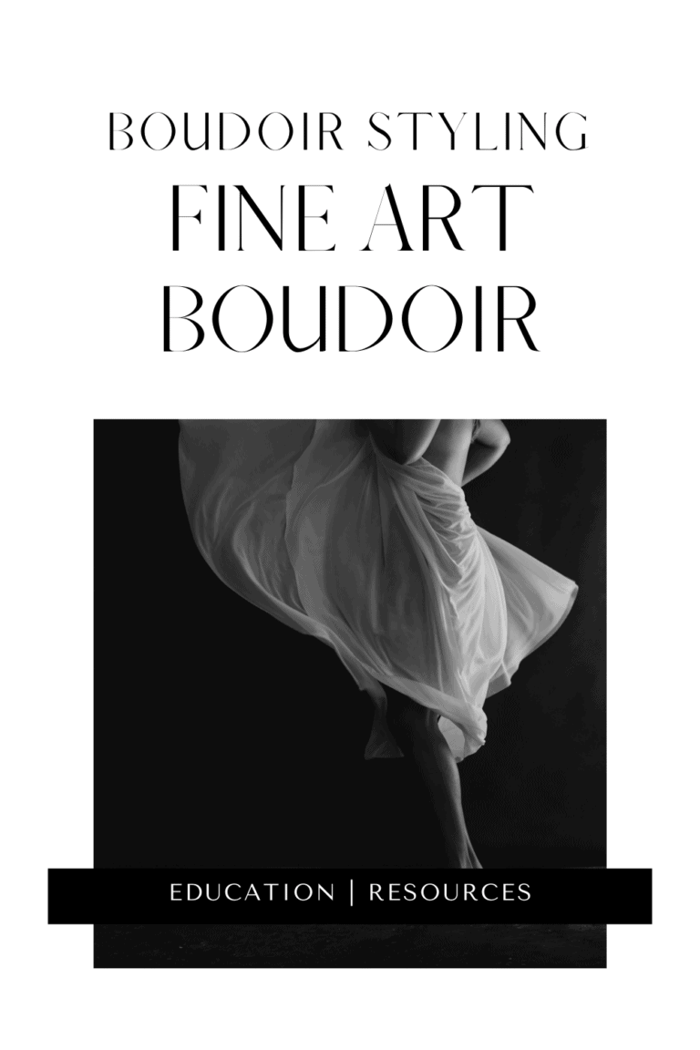 Styling For Boudoir: Fine Art Boudoir