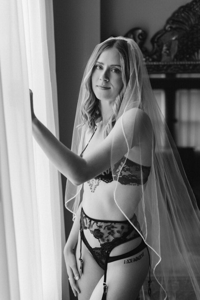 Portrait by Chrissy Boudoir Bridal Boudoir