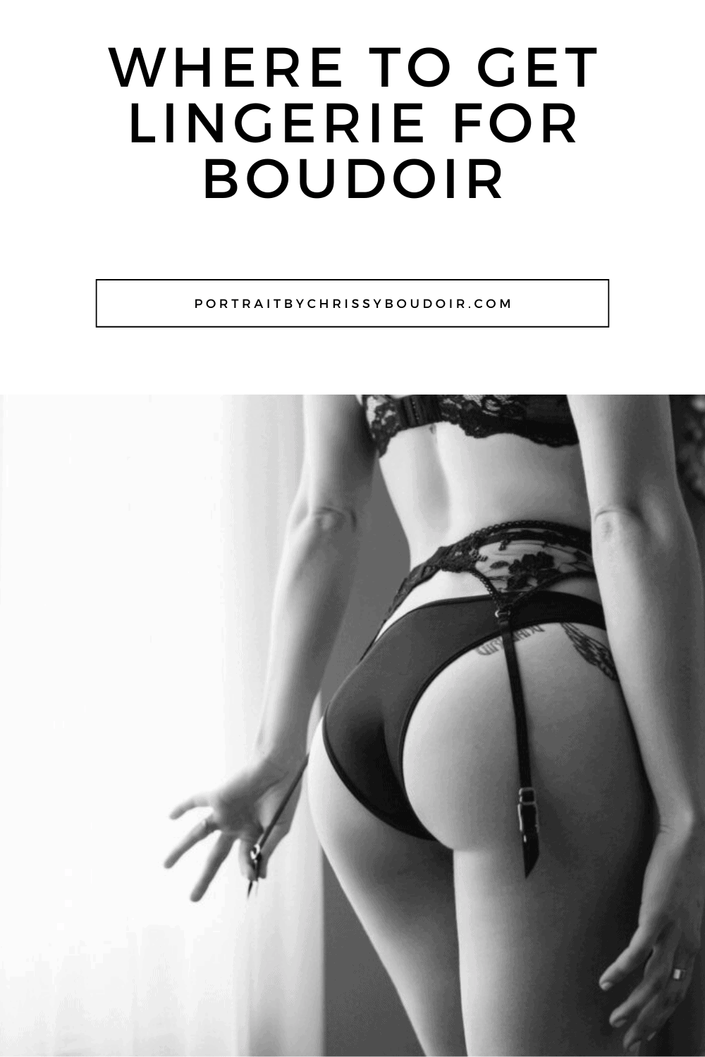 Where to Shop for Lingerie for Your Boudoir Session