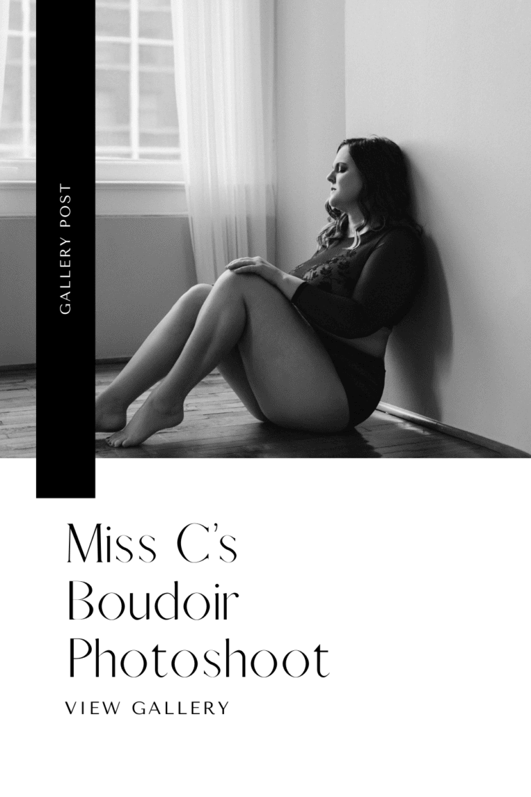 Miss C Boudoir Photoshoot: Houston Boudoir Studio