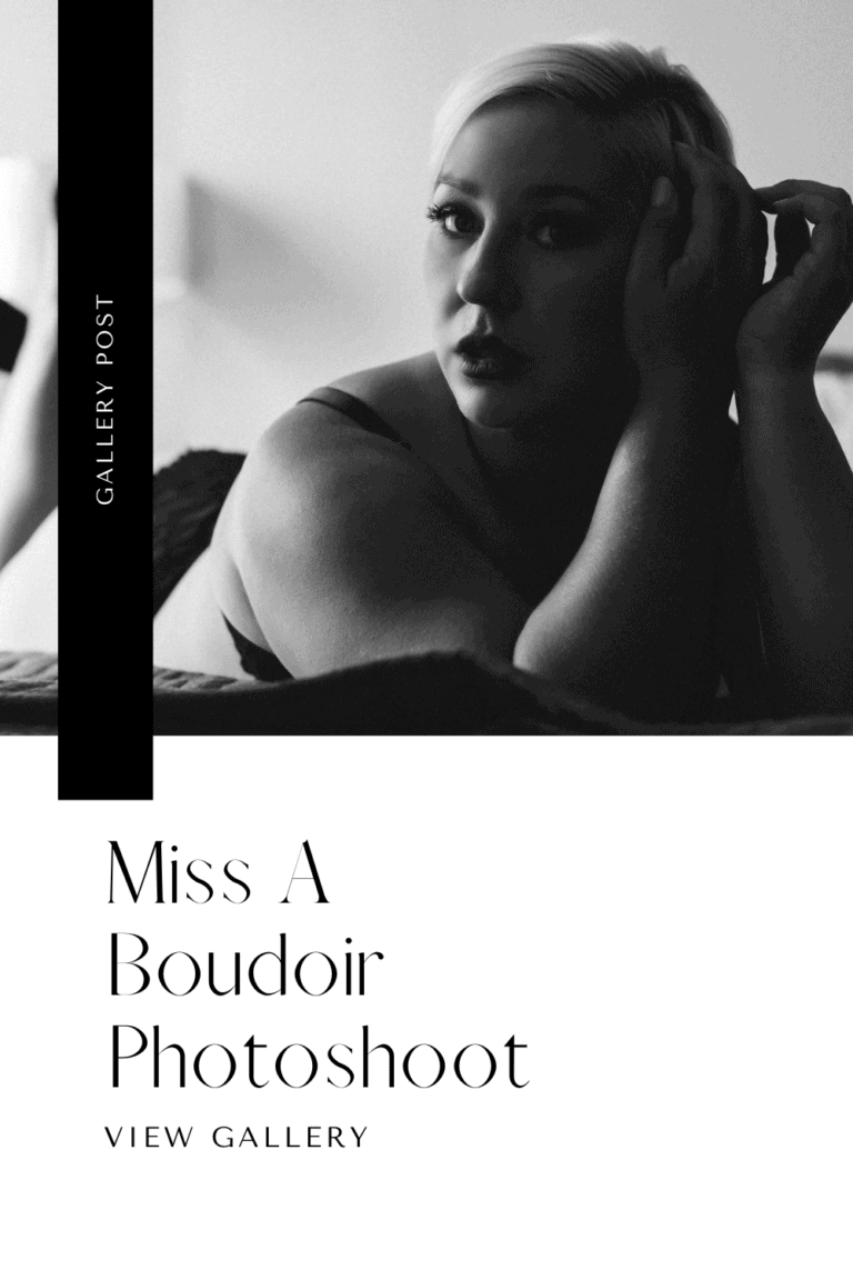 Miss A Boudoir Photoshoot: Houston Boudoir Studio