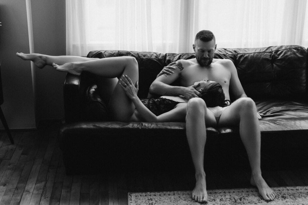 couples boudoir portrait houston texas