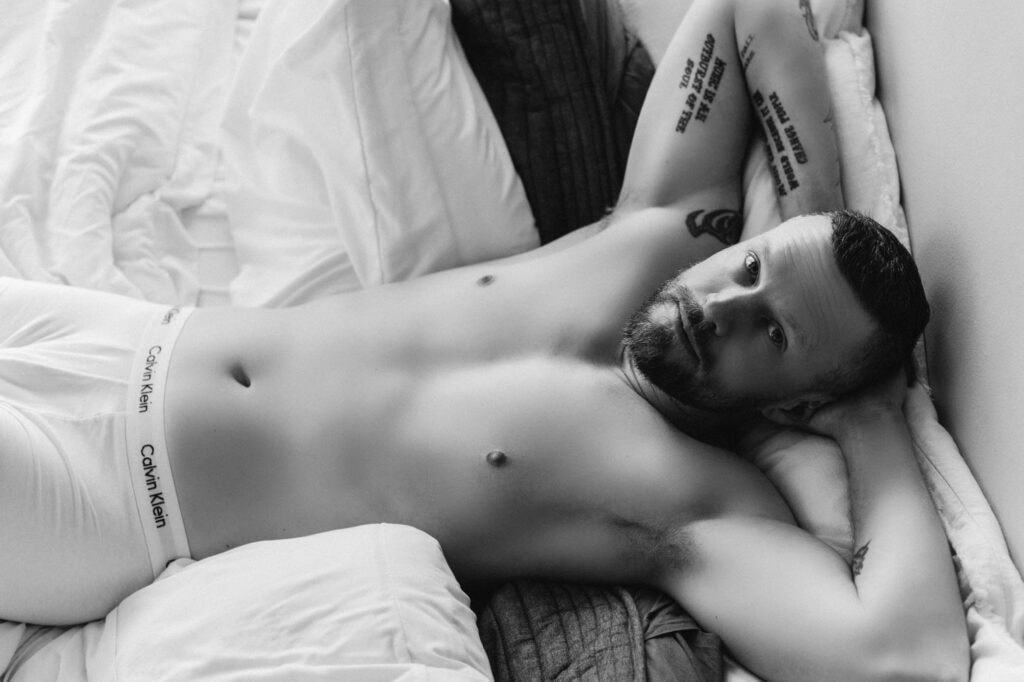 couples boudoir portrait houston texas