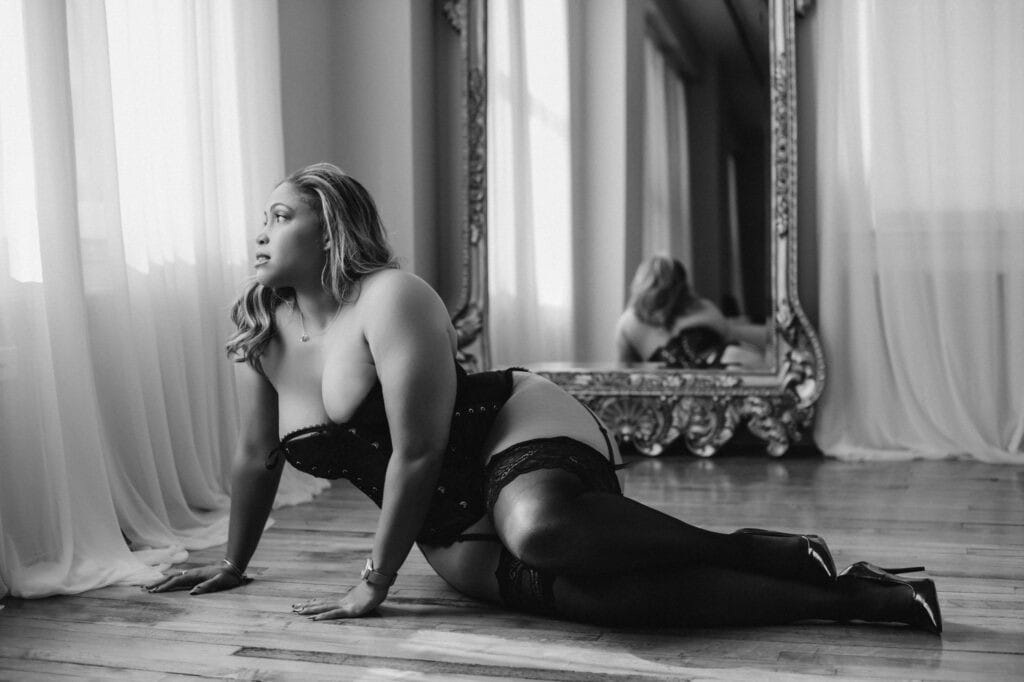 Portrait by Chrissy Boudoir portrait